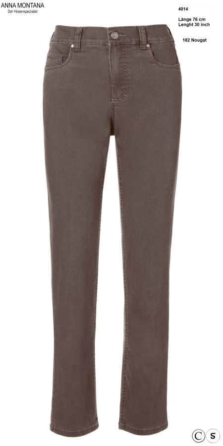 Dora 4014 Normal lange Hosen/Jeans / Organic Cotton / mit seitlichen Gummizug am Bund bis Größe 50 / ANNA MONTANA Dora 4014 Normal lange Hosen/Jeans / Organic Cotton / mit seitlichen Gummizug am Bund bis Größe 50 / ANNA MONTANA